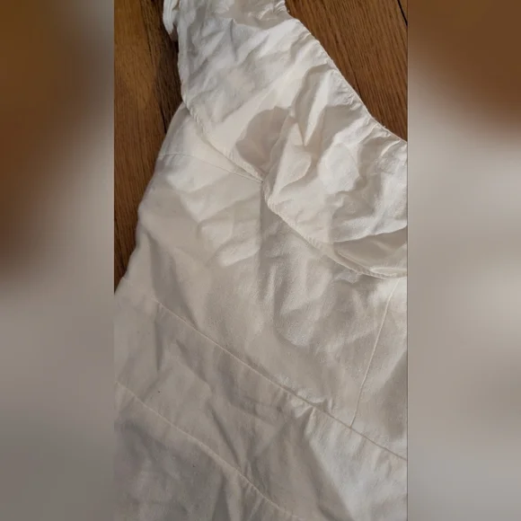 Zara Off-White Textured Knit Top - Picture 5 of 5